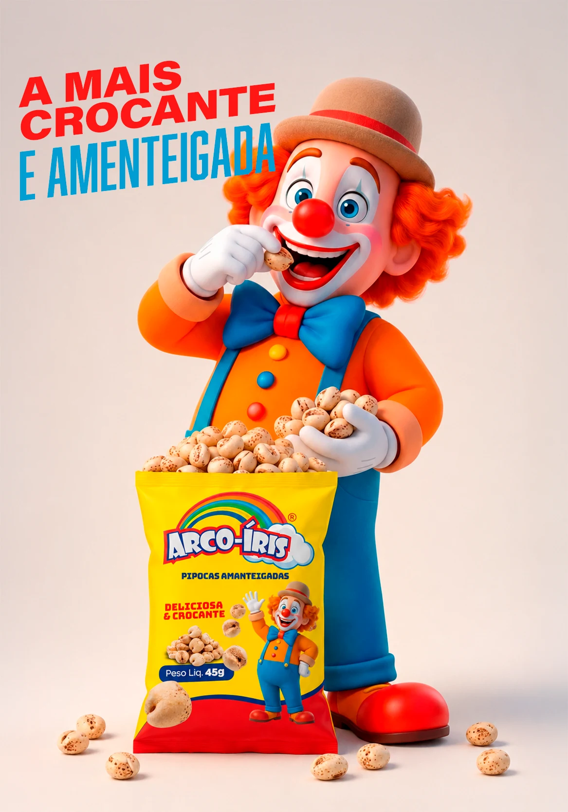A mais crocante e amanteigada